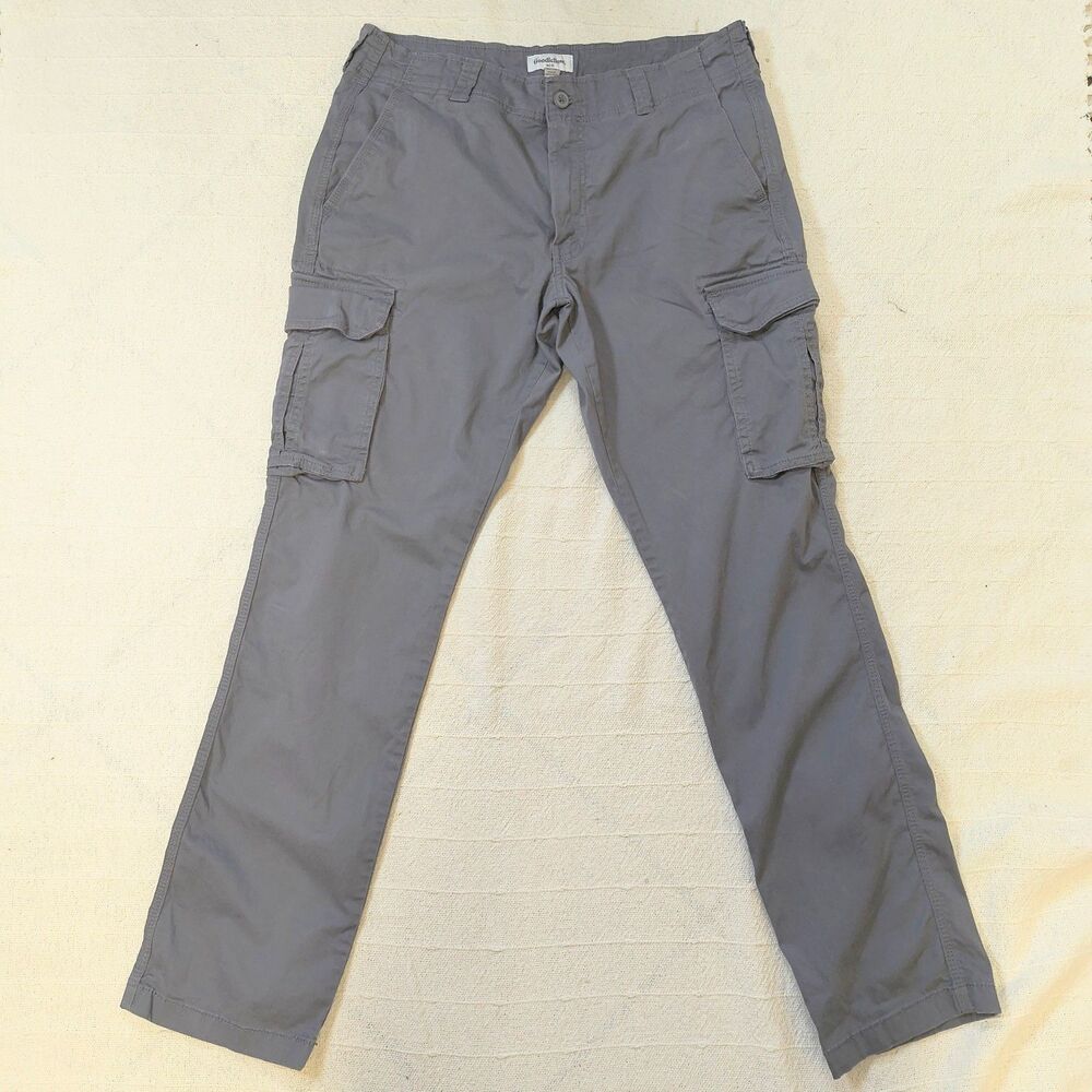 Goodfellow Grey Cotton Cargo Pants